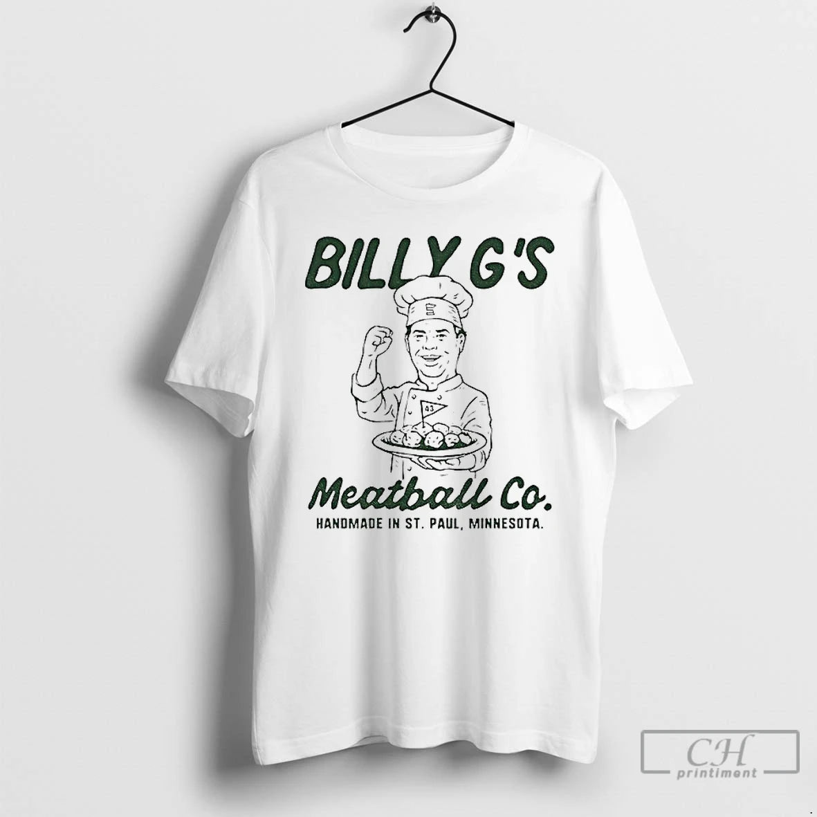 Classic Billy Gs Meatball Co Handmade In St Paul Minnesota T-Shirts, Hoodie, Sweatshirt | WearSparks.com