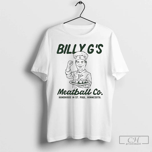 Classic Billy Gs Meatball Co Handmade In St Paul Minnesota T-Shirts, Hoodie, Sweatshirt | WearSparks.com