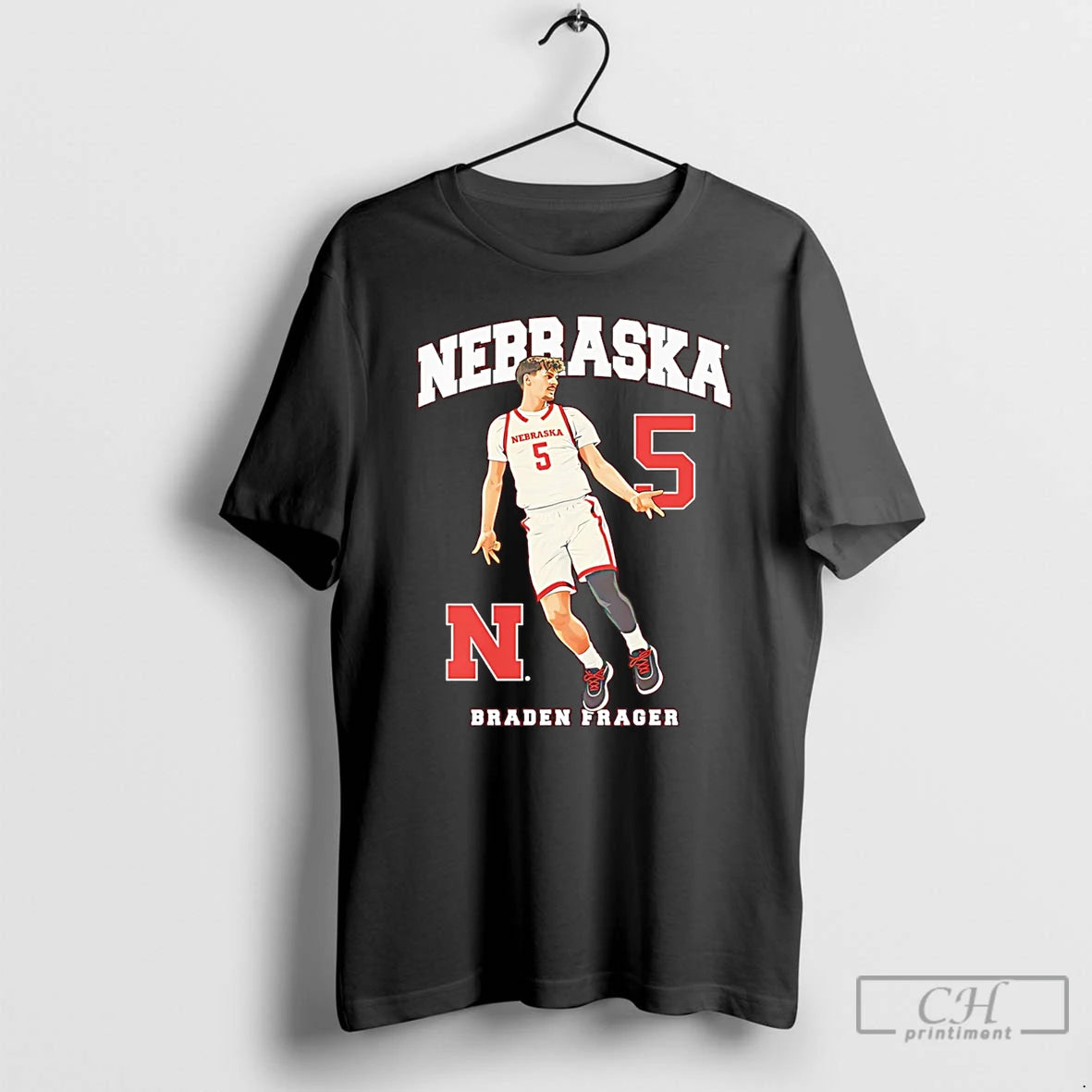 Classic Braden Frager Nebraska Cornhuskers Mm26 Graphic