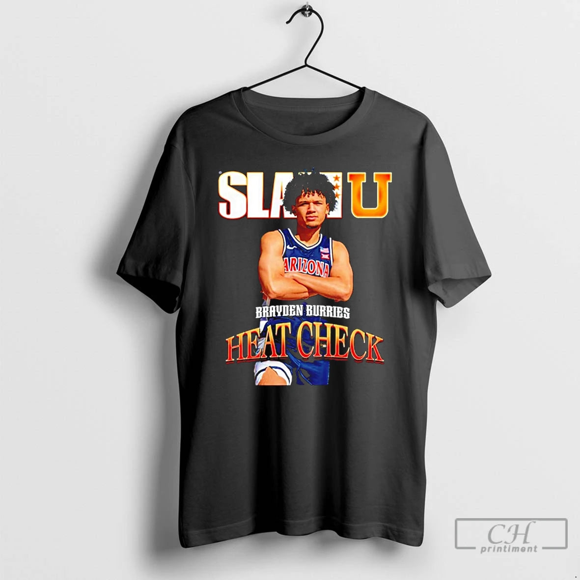 Classic Brayden Burries Arizona Wildcats Slamu Heat Check Cover
