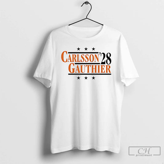 Classic Carlsson And Gauthier 28 Anaheim Hockey T-Shirts, Hoodie, Sweatshirt | WearSparks.com