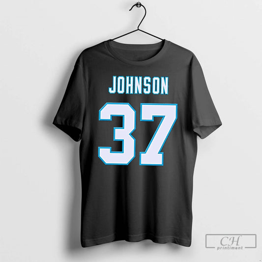 Classic Carolina Panthers Rb Montrell Johnson Number 37 T-Shirts, Hoodie, Sweatshirt | WearSparks.com