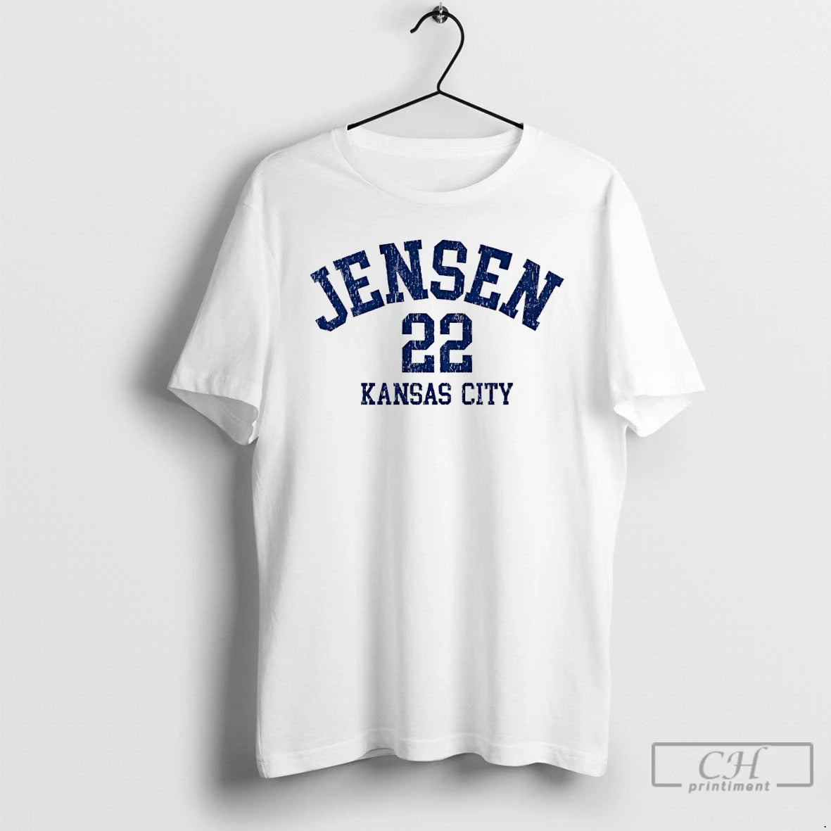 Classic Carter Jensen 22 Kansas City Royals Baseball Octobers Finest