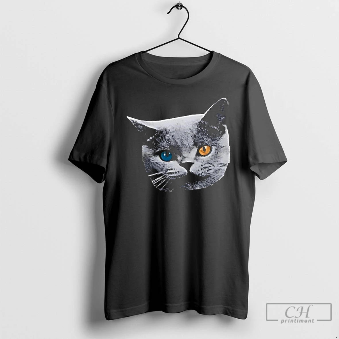 Classic Cat British Shorthair Heterochromia T-Shirts, Hoodie, Sweatshirt | WearSparks.com