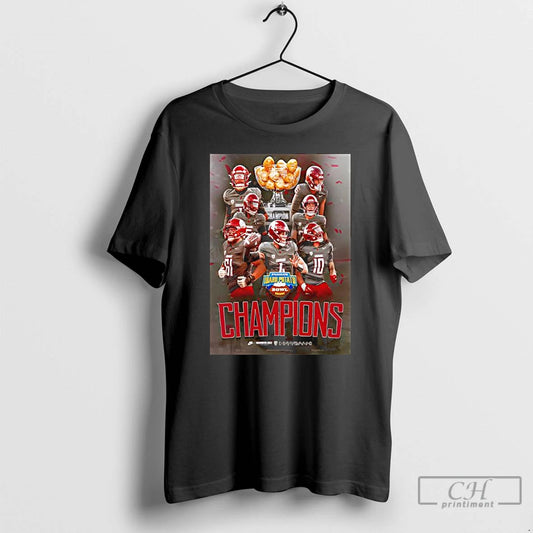 Classic Celebrates Washington State Cougars Champions Famous Idaho Potato Bowl 2025 T-Shirts, Hoodie, Sweatshirt