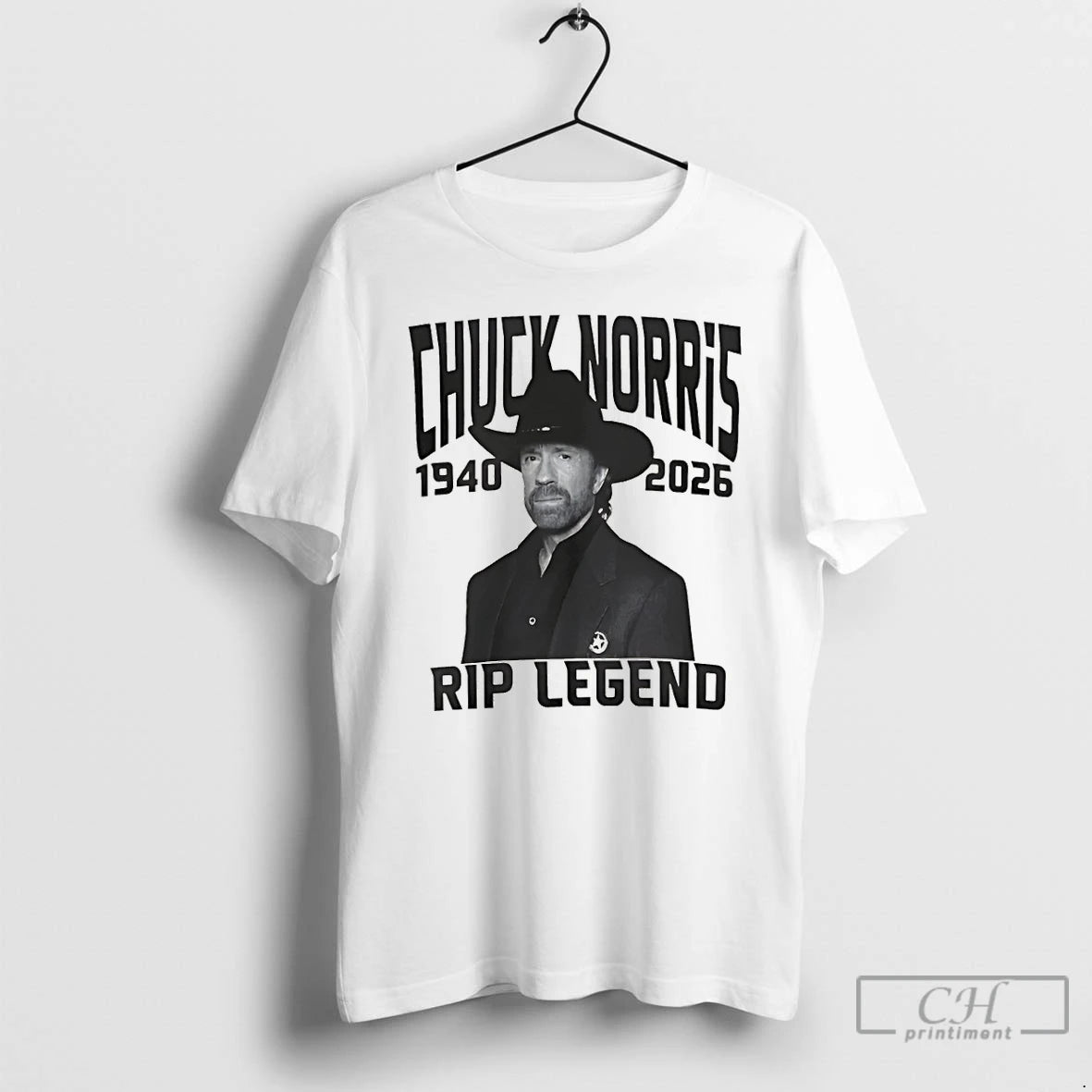 Classic Chuck Norris Memorial Rip Legend 1940 2026