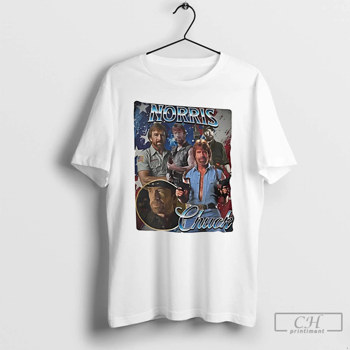 Classic Chuck Norris Walker Texas Ranger Graphic