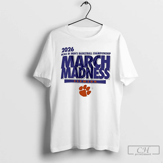 Classic Clemson Tigers Ncaa Di Mens Basketball Championship March Madness 2026
