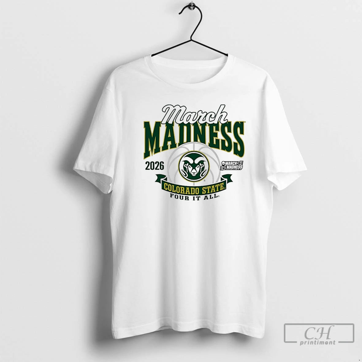 Classic Colorado State Rams Womens Basketball 2026 March Madness Bound Four It All T Shirts