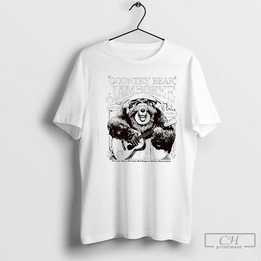 Classic Country Bear Jamboree Big Al Bear Playing A Guitar T-Shirts, Hoodie, Sweatshirt | WearSparks.com