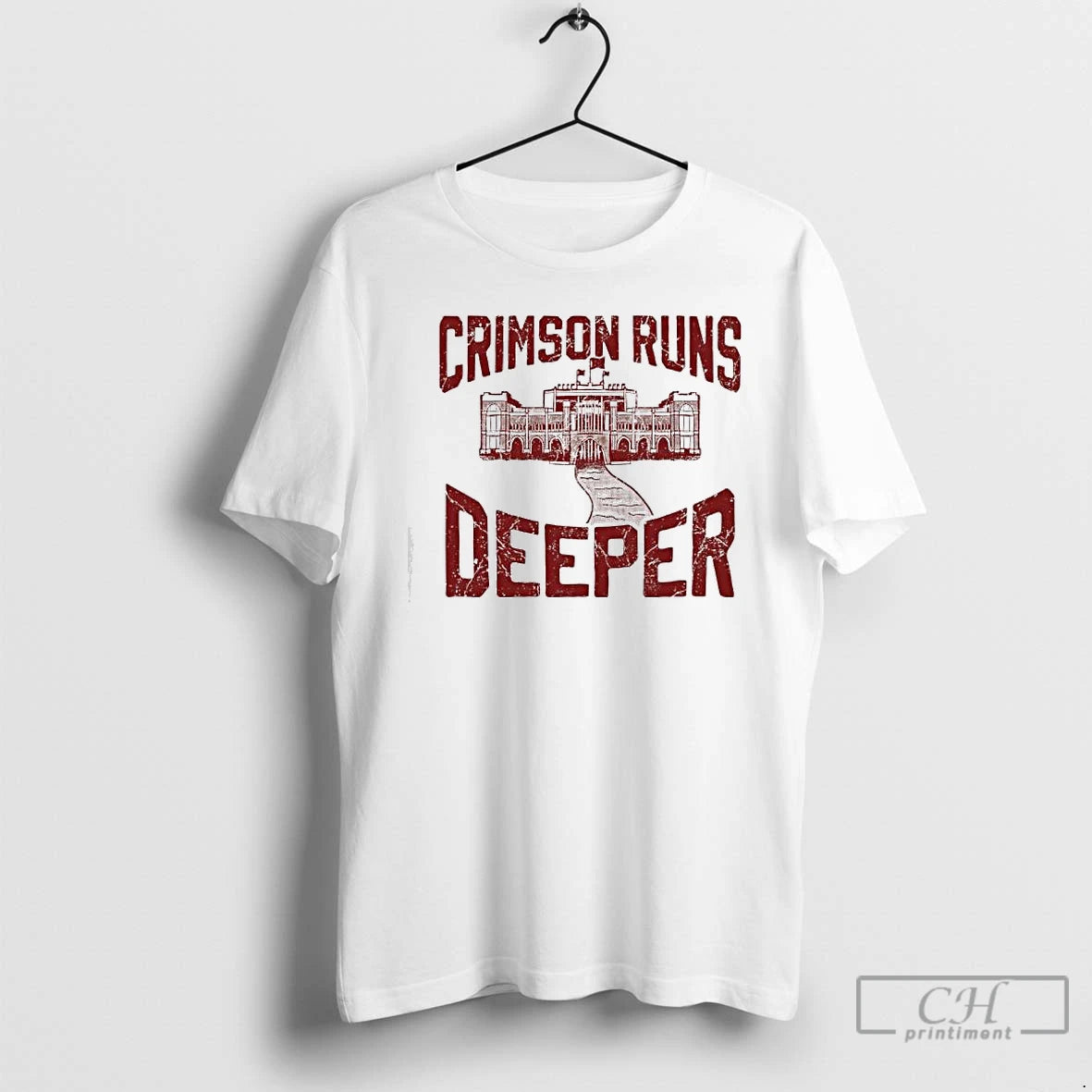 Classic Crimson Runs Deeper Vintage T-Shirts, Hoodie, Sweatshirt | WearSparks.com