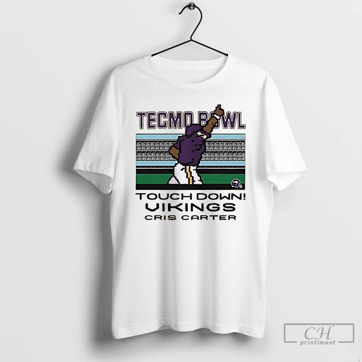 Classic Cris Carter Techmo Bowl Touchdown Minnesota Vikings T-Shirts, Hoodie, Sweatshirt | WearSparks.com