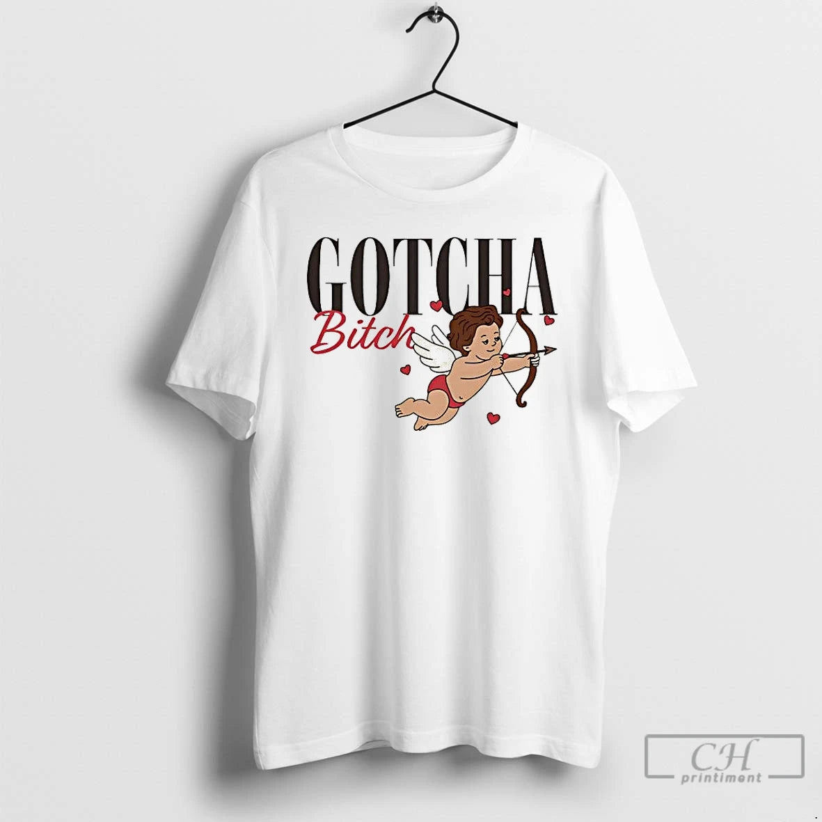 Classic Cupid Gotcha Bitch T-Shirts, Hoodie, Sweatshirt | WearSparks.com