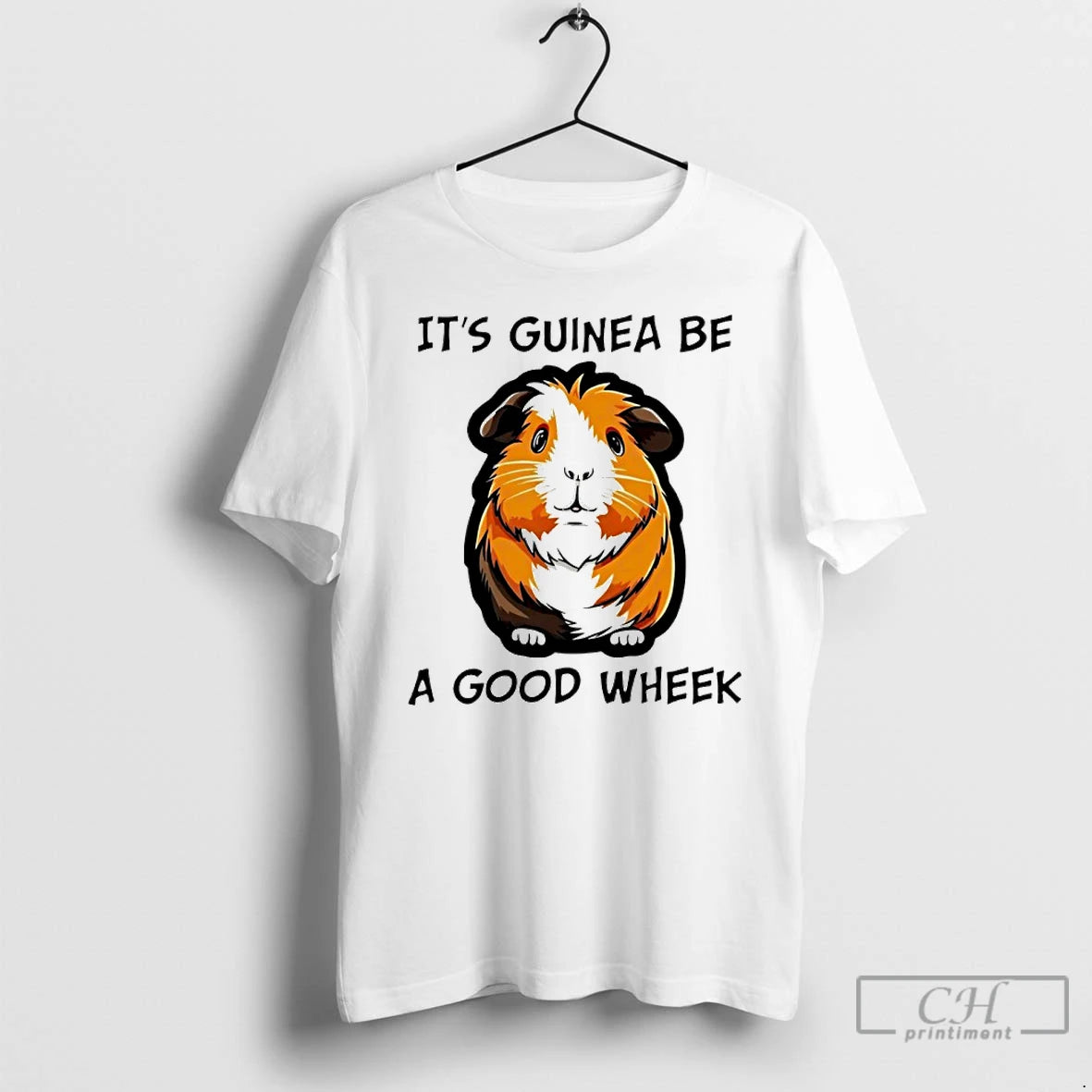 Classic Cute Pig Its Guinea Be A Good Wheek