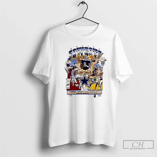 Classic Dallas Cowboys Riding Wild Troy Aikmanthe Triplets T-Shirts, Hoodie, Sweatshirt | WearSparks.com