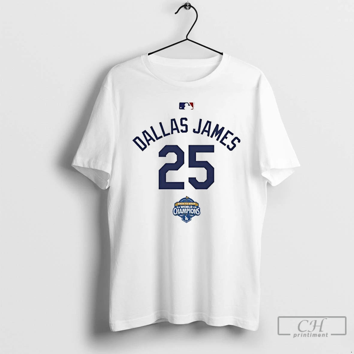 Classic Dallas James 25 Back To Back Champs World Champions T-Shirts, Hoodie, Sweatshirt | WearSparks.com