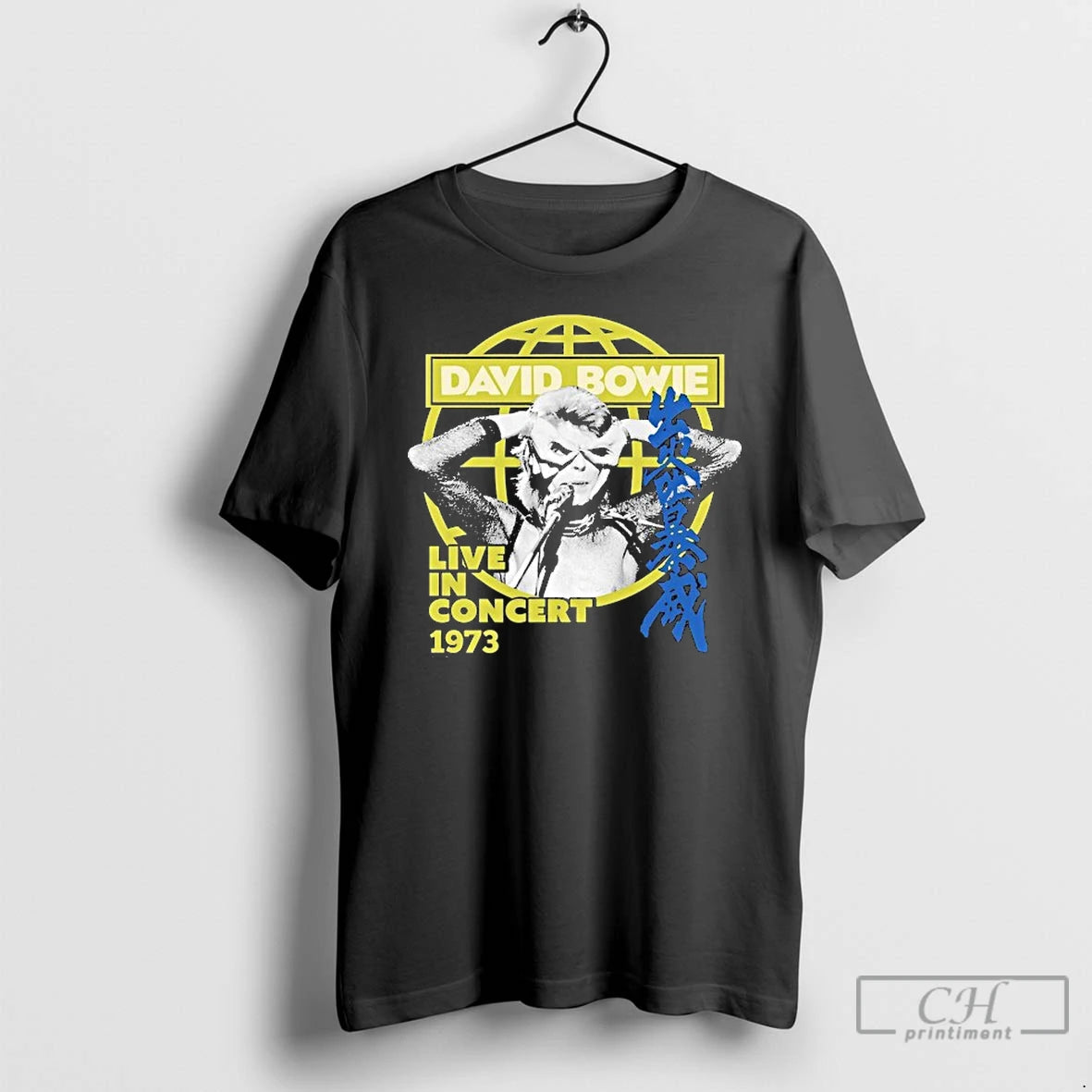Classic David Bowie Live In Concert 1973 Globe T-Shirts, Hoodie, Sweatshirt | WearSparks.com