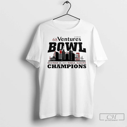 Classic Delaware Fightin Blue Hens 68 Ventures Bowl Champions 2025 T-Shirts, Hoodie, Sweatshirt | WearSparks.com