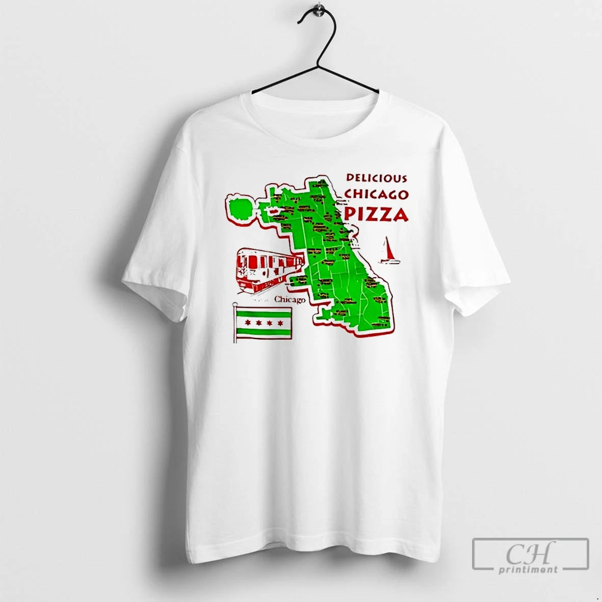 Classic Delicious Chicago Pizza Historic T-Shirts, Hoodie, Sweatshirt | WearSparks.com