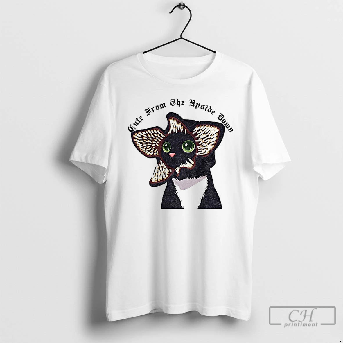 Classic Demogorgon Kitten Cute From The Upside Down T-Shirts, Hoodie, Sweatshirt | WearSparks.com