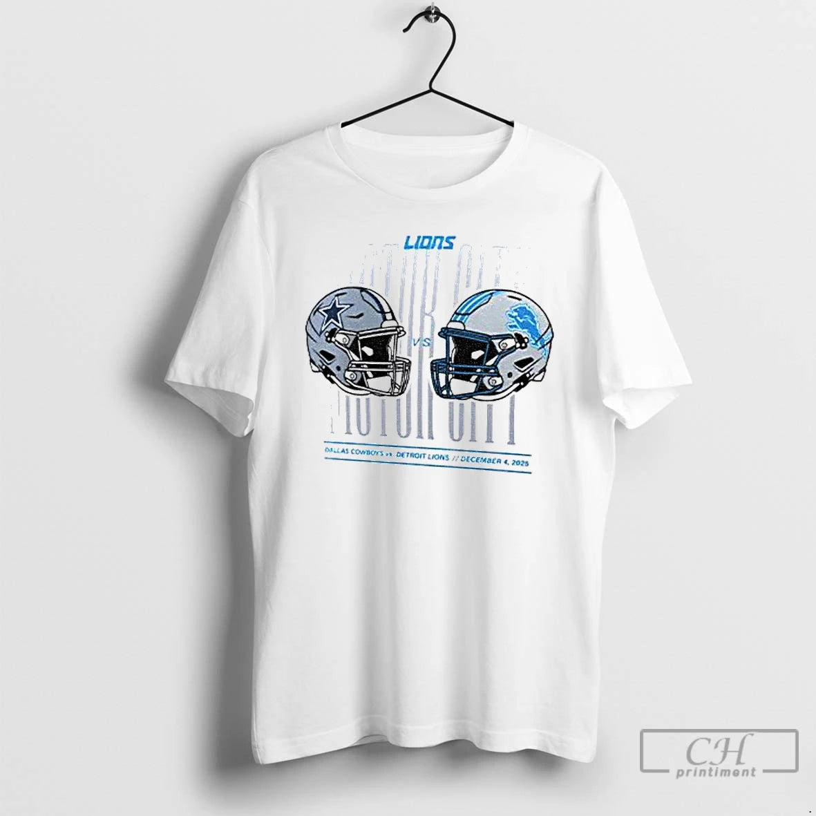 Classic Detroit Lions Vs Dallas Cowboys Helmet Matchup Motor City T-Shirts, Hoodie, Sweatshirt | WearSparks.com