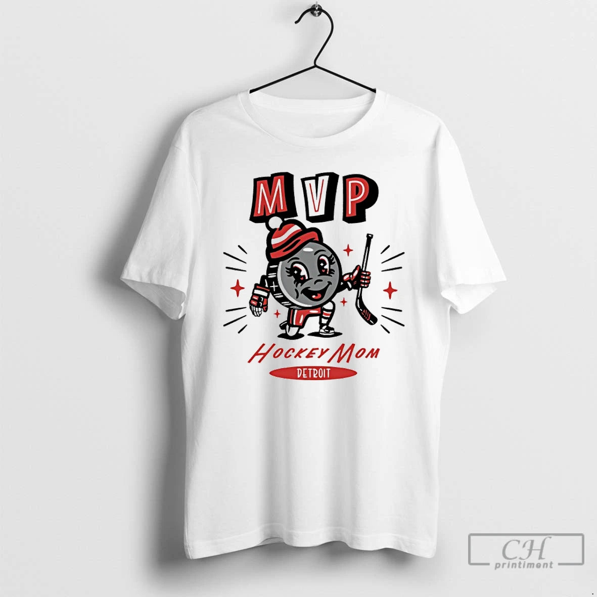 Classic Detroit Red Wings 2025 Mvp Hockey Mom T-Shirts, Hoodie, Sweatshirt | WearSparks.com