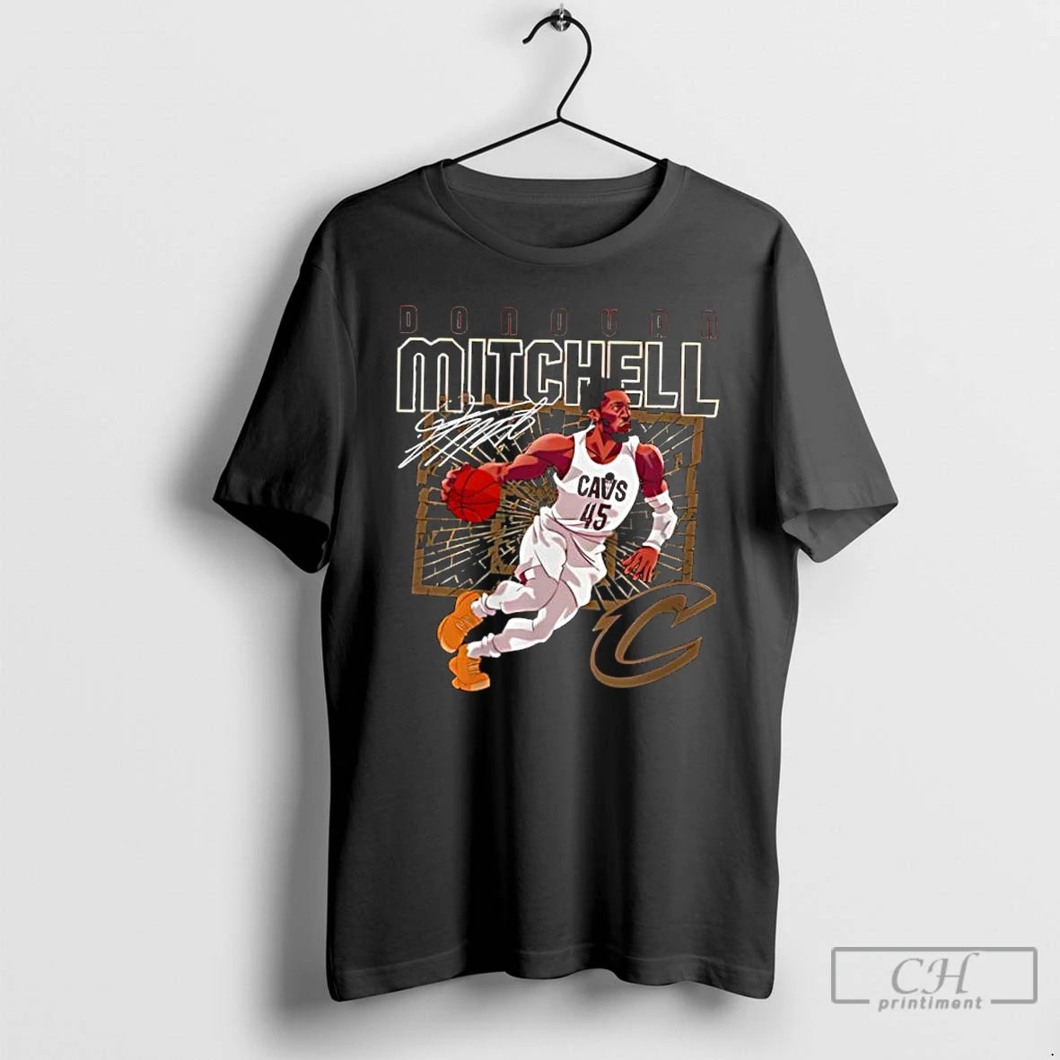 Classic Donovan Mitchell Cleveland Cavaliers Shattered Signature T-Shirts, Hoodie, Sweatshirt | WearSparks.com