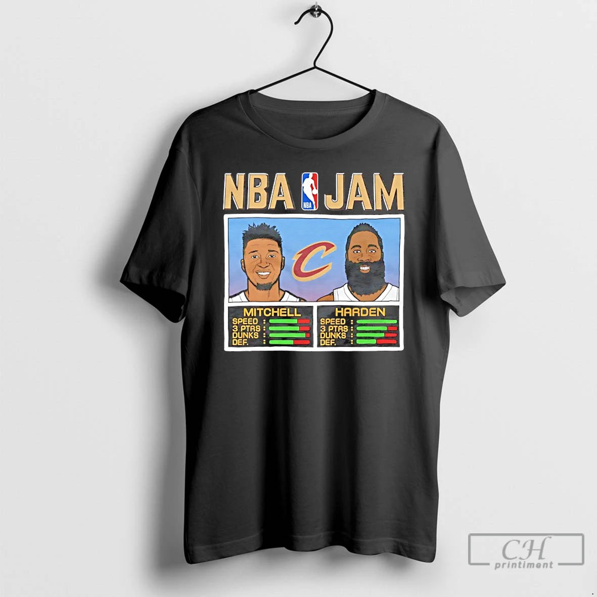 Classic Donovan Mitchell And James Harden Cavs Cleveland Cavaliers Nba Jam