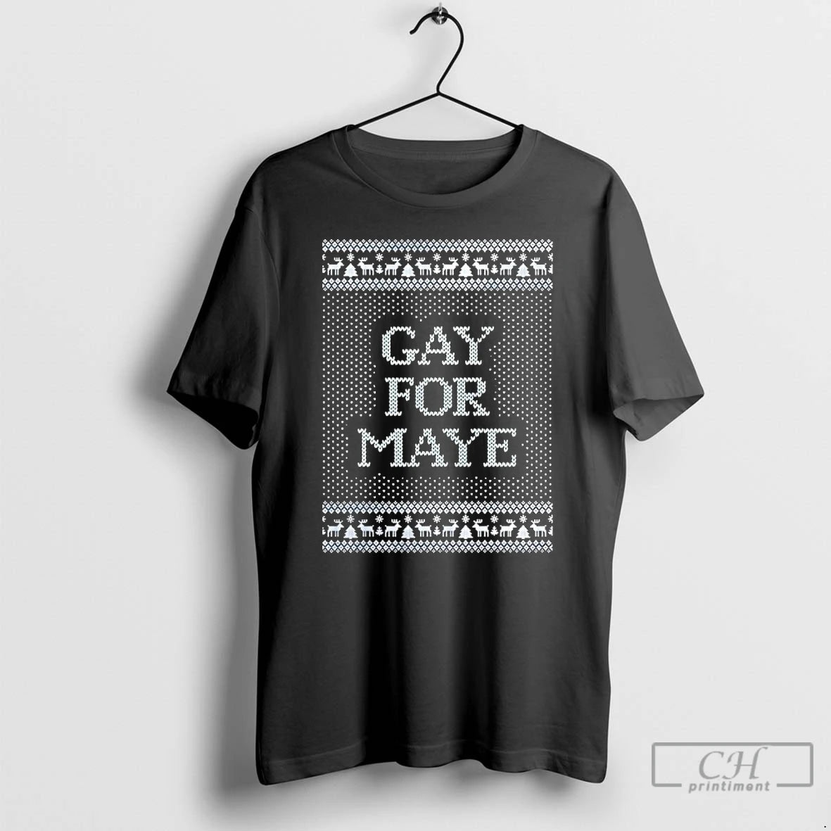 Classic Drake Maye Gay For Maye Tacky Ugly Christmas T-Shirts, Hoodie, Sweatshirt | WearSparks.com