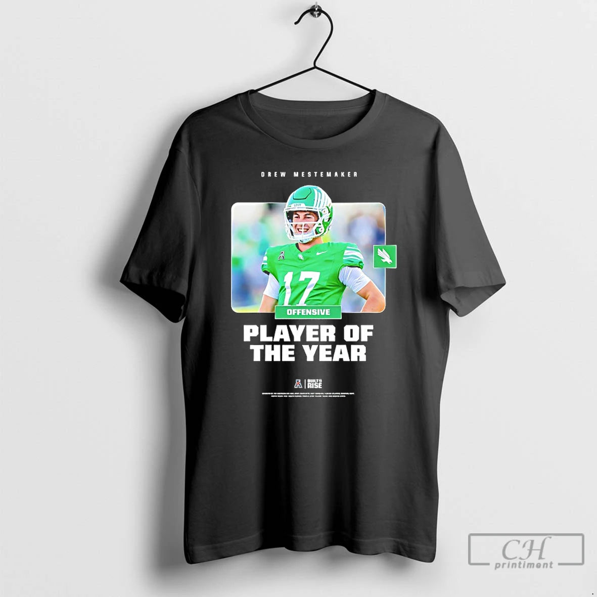 Classic Drew Mestemaker North Texas Mean Green 2025 Player Of The Year T Shirts Sweater Hoodie, Sweatshirt | WearSparks.com