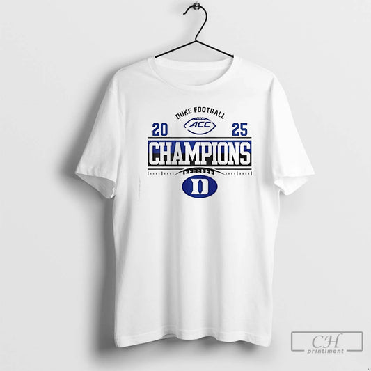 Classic Duke Football Acc Champions 2025 T-Shirts, Hoodie, Sweatshirt | WearSparks.com