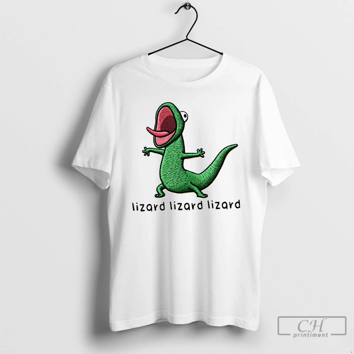 Classic Embroidered Tom Lizard Funny Meme