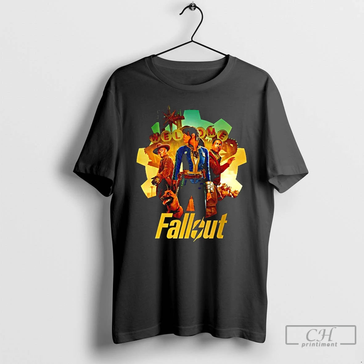 Classic Fallout New Vegas Trio T-Shirts, Hoodie, Sweatshirt | WearSparks.com