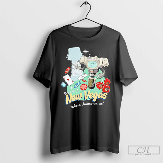 Classic Fallout Welcome To New Vegas Lucky 38 Take A Chance On Us T Shirts Hoodie, Sweatshirt | WearSparks.com
