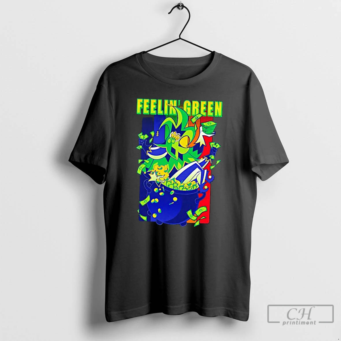 Classic Feelin Green Cartoon
