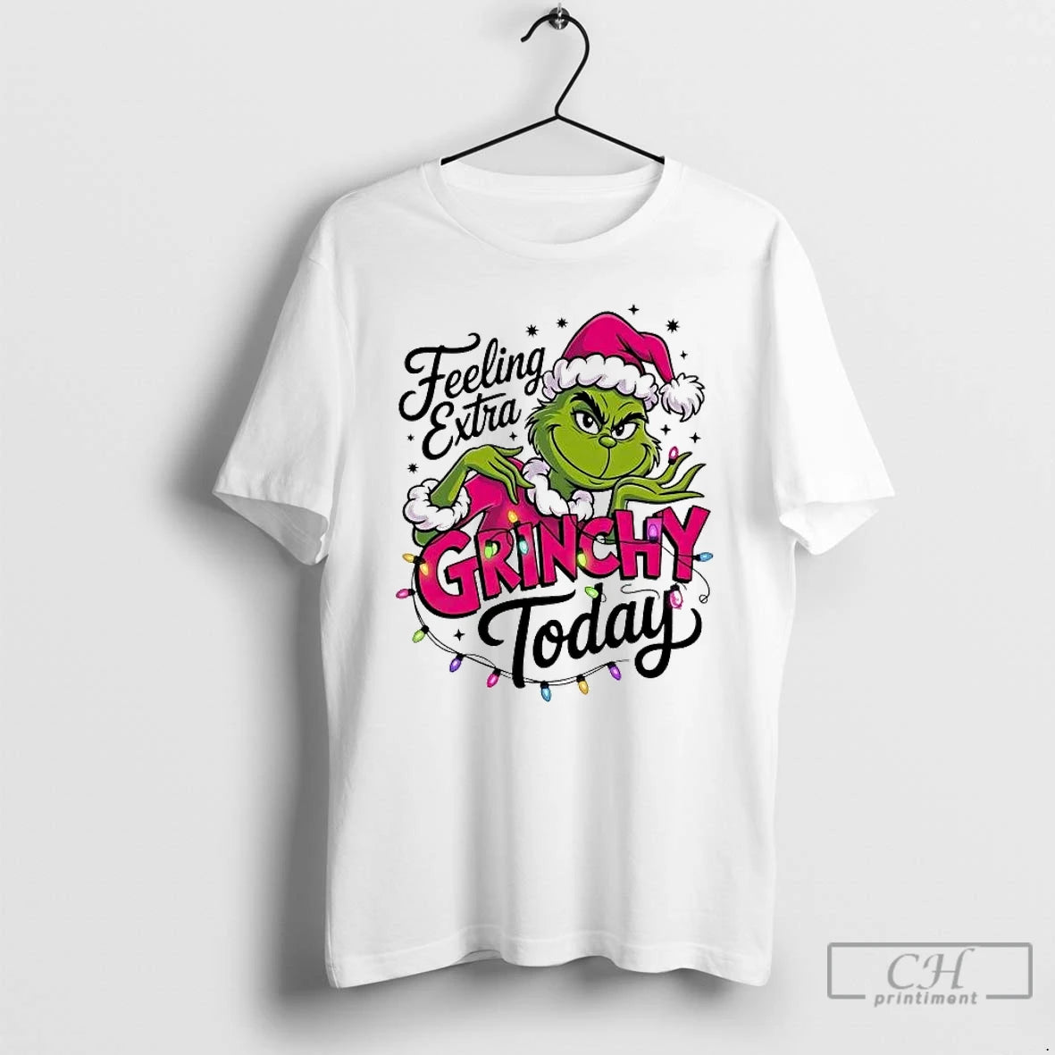 Classic Feeling Extra Grinch Today Christmas T-Shirts, Hoodie, Sweatshirt | WearSparks.com