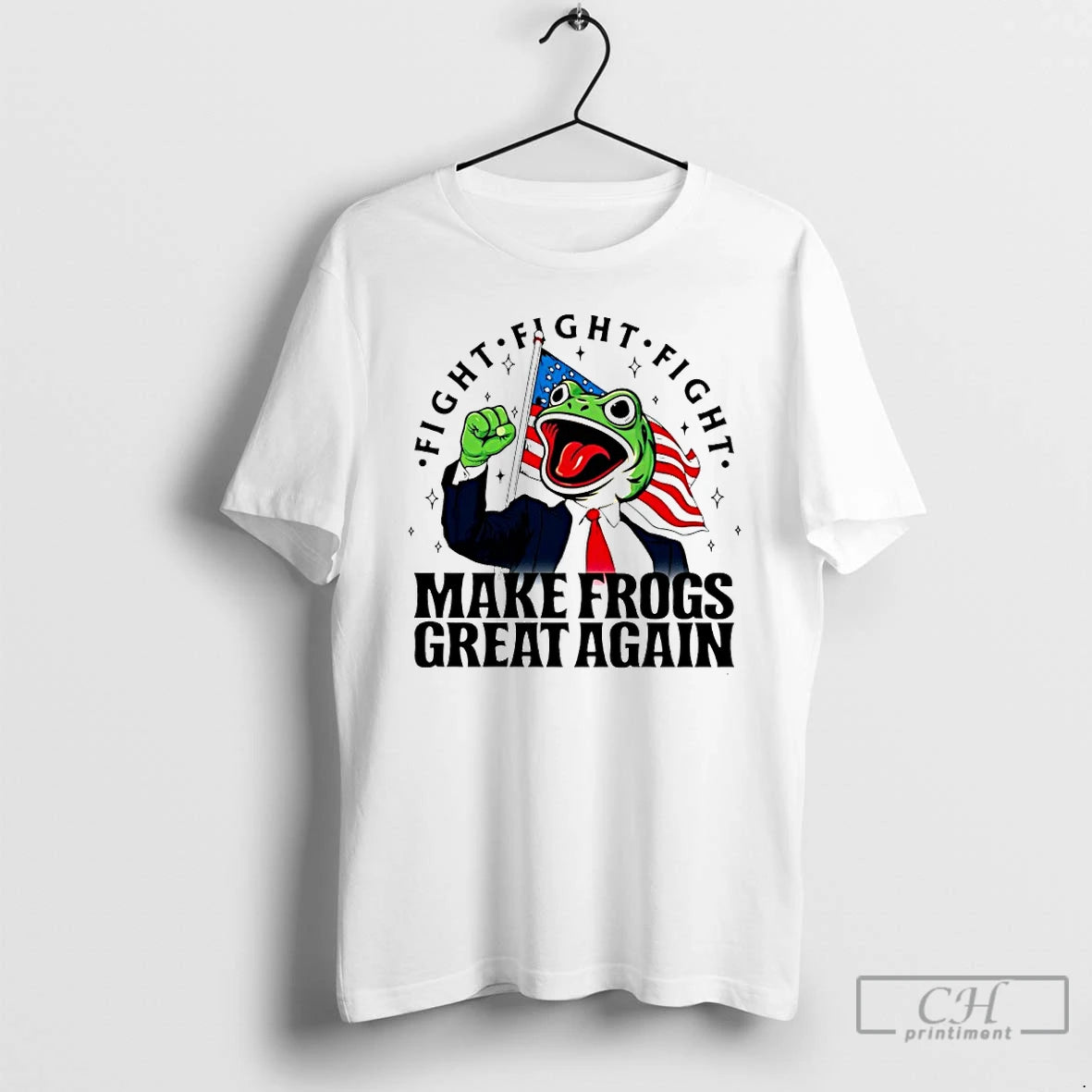 Classic Fight Make Frogs Great Again Funny