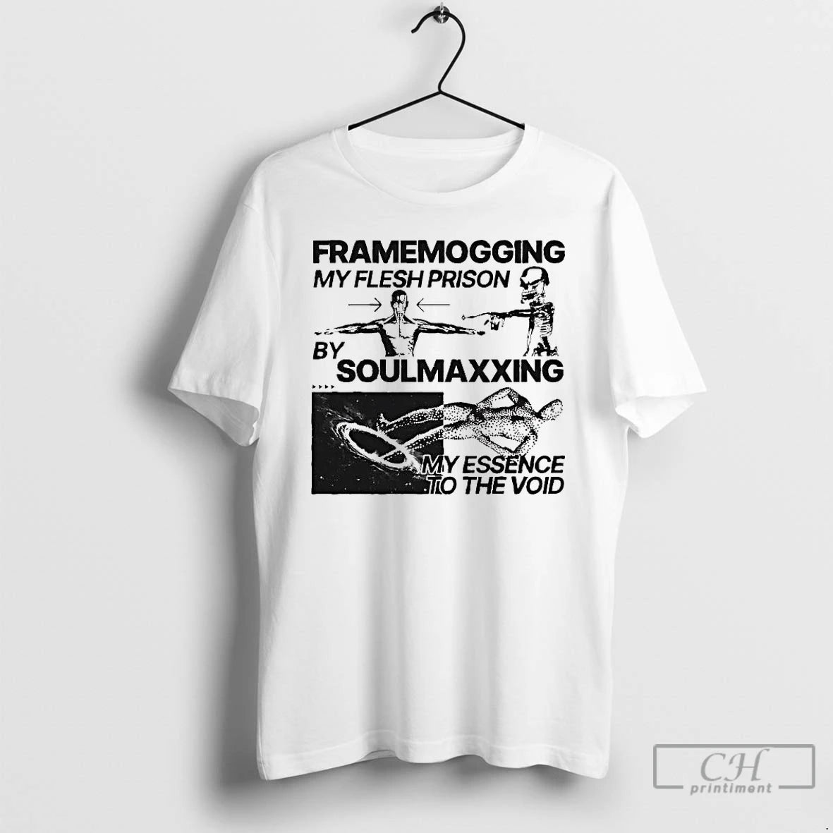 Classic Frammogging My Flesh Prison By Soulmaxxing My Essence To The Void T Shirts Sweater