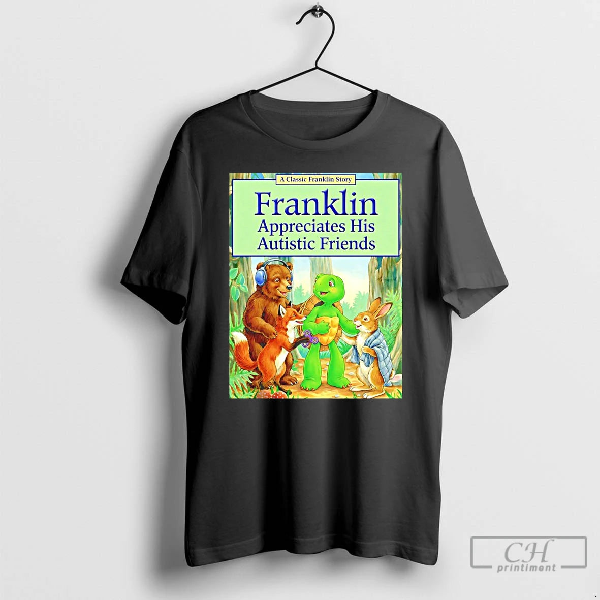 Classic Franklin Appreciates His Autistic Friends T-Shirts, Hoodie, Sweatshirt | WearSparks.com