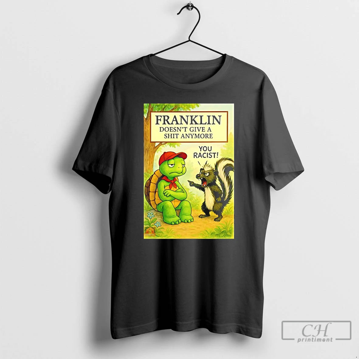 Classic Franklin Doesnt Give A Shit Anymore You Racist T-Shirts, Hoodie, Sweatshirt | WearSparks.com