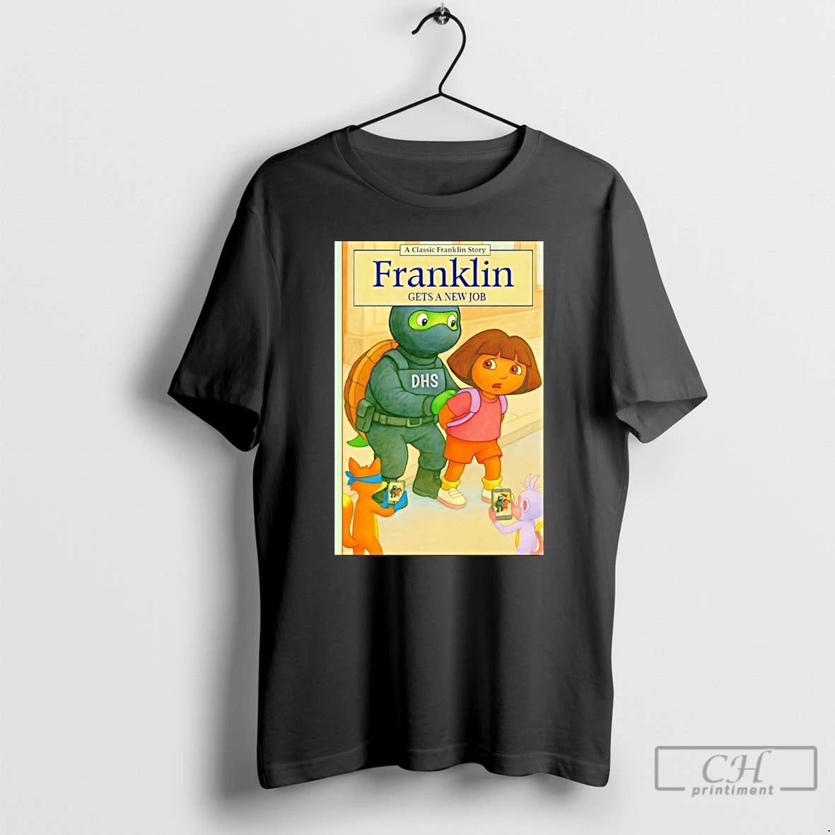 Classic Franklin Gets A New Job T-Shirts, Hoodie, Sweatshirt | WearSparks.com