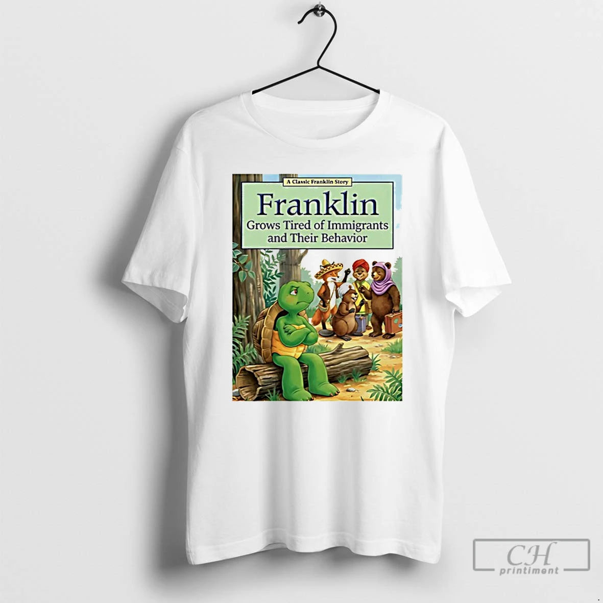 Classic Franklin Grows Tired Of Immigrants And Their Behavior T-Shirts, Hoodie, Sweatshirt | WearSparks.com