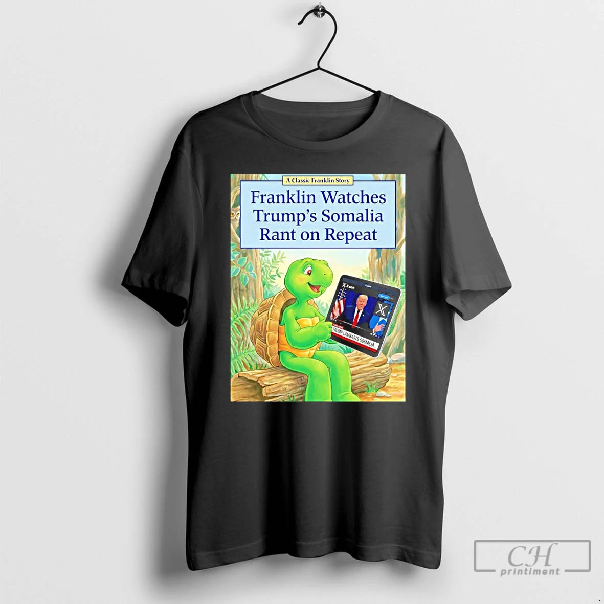 Classic Franklin Watches Trumps Somalia Rant On Repeat T-Shirts, Hoodie, Sweatshirt | WearSparks.com