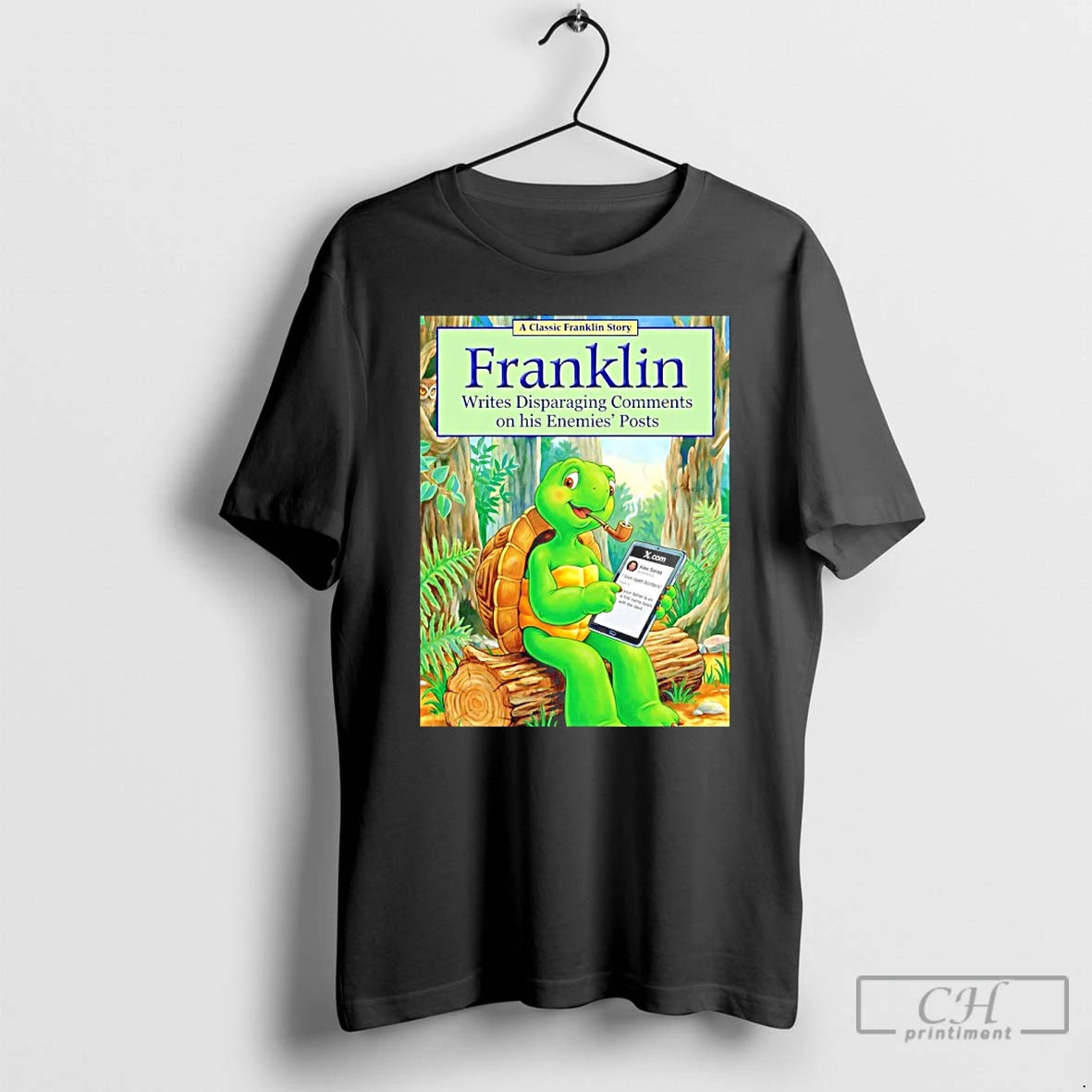 Classic Franklin Writes Disparaging Comments On His Enemies Pots T-Shirts, Hoodie, Sweatshirt | WearSparks.com