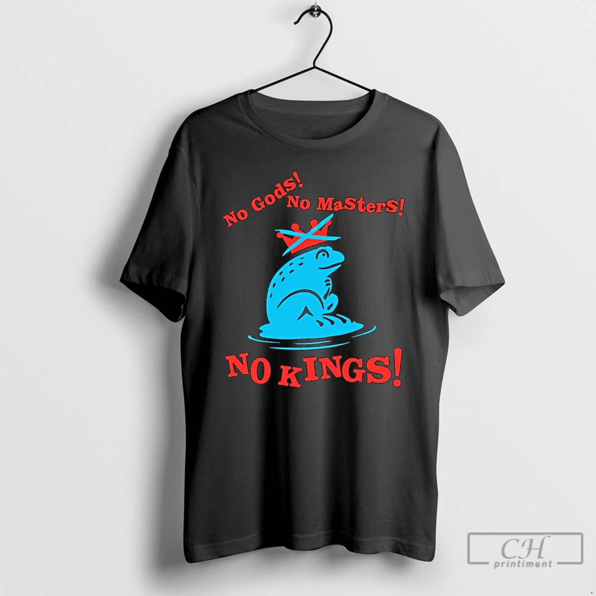 Classic Frog No Gods No Masters No Kings Meme