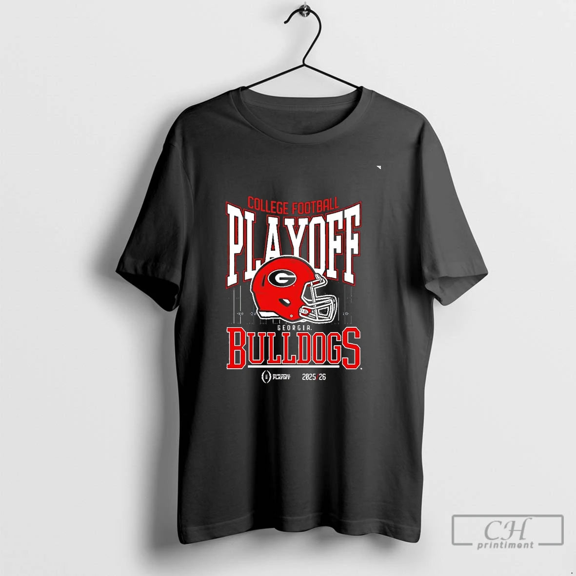 Classic Georgia Bulldogs 2025 26 College Football Playoff Cfp Helmet Chriast T-Shirts, Hoodie, Sweatshirt | WearSparks.com