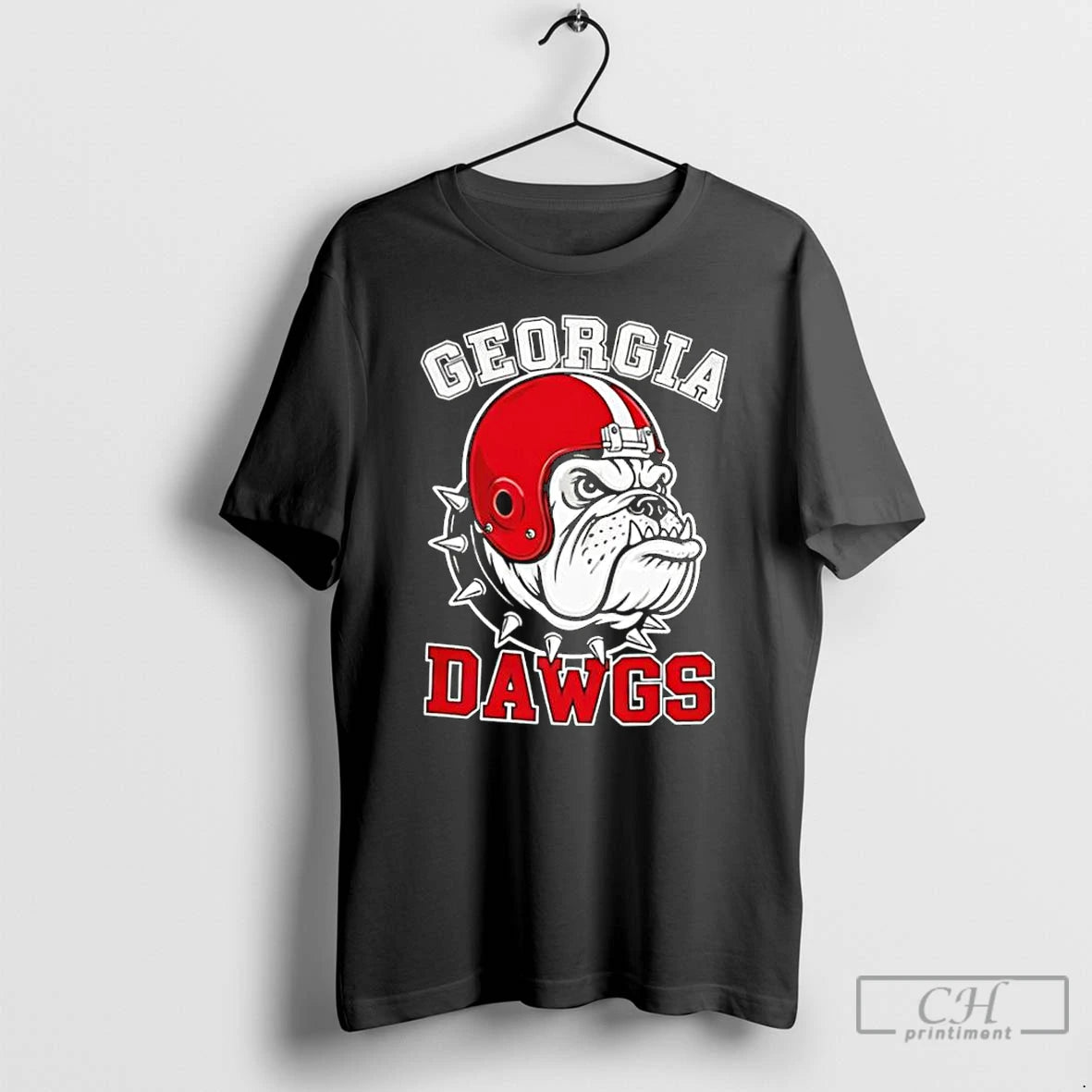 Classic Georgia Bulldogs Mascot Helmet Graphic T-Shirts, Hoodie, Sweatshirt | WearSparks.com