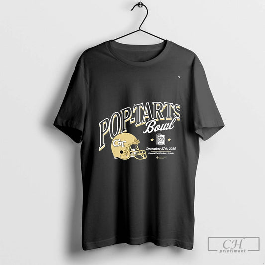 Classic Georgia Tech Yellow Jackets 2025 Pop Tarts Bowl Helmet Chriast T-Shirts, Hoodie, Sweatshirt | WearSparks.com