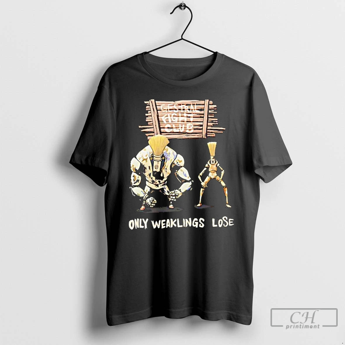 Classic Gestral Fight Club Only Weakings Lose Graphic T-Shirts, Hoodie, Sweatshirt | WearSparks.com