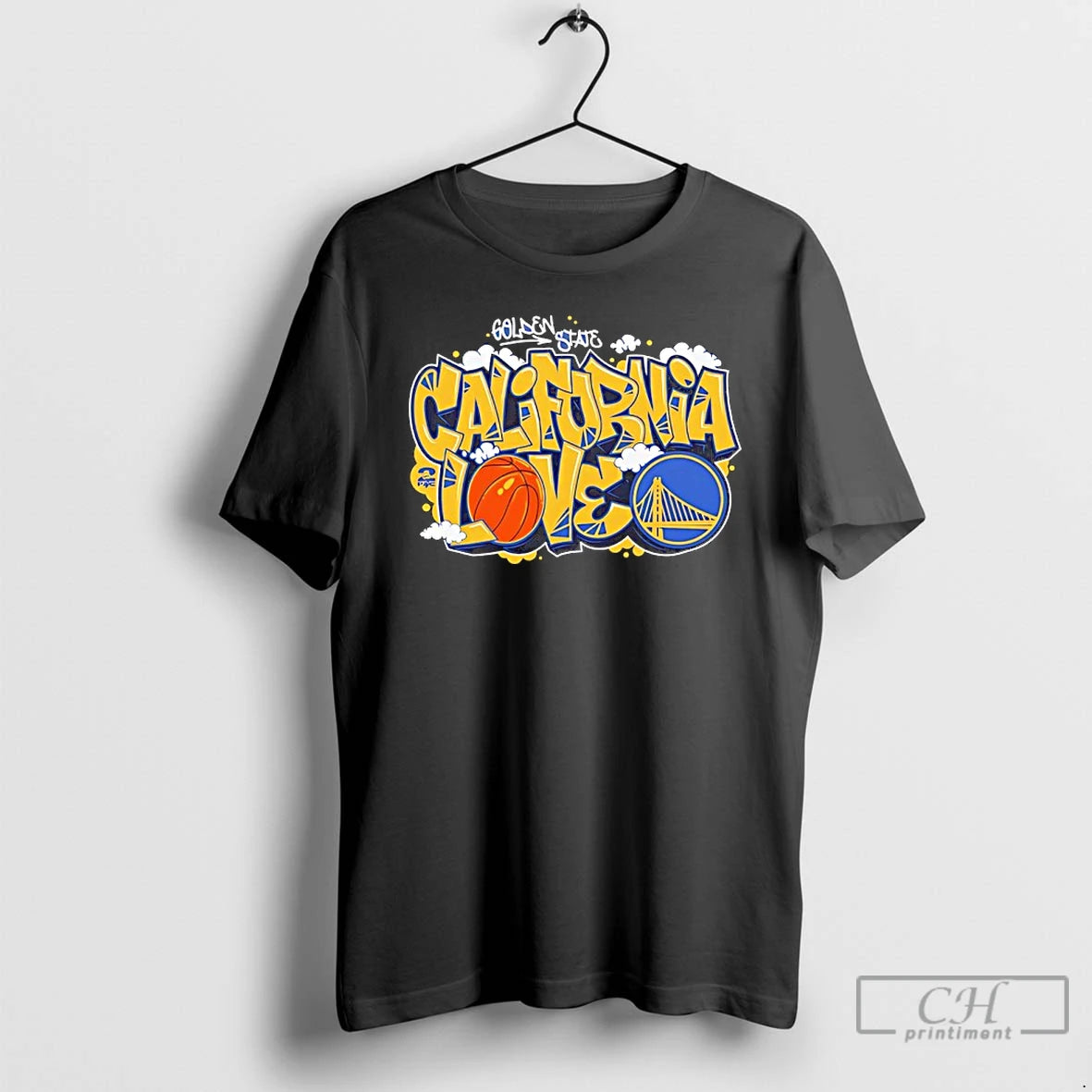 Classic Golden State Warriors California Love Logo
